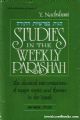 99731 Studies In the Weekly Parashah: Bereishis